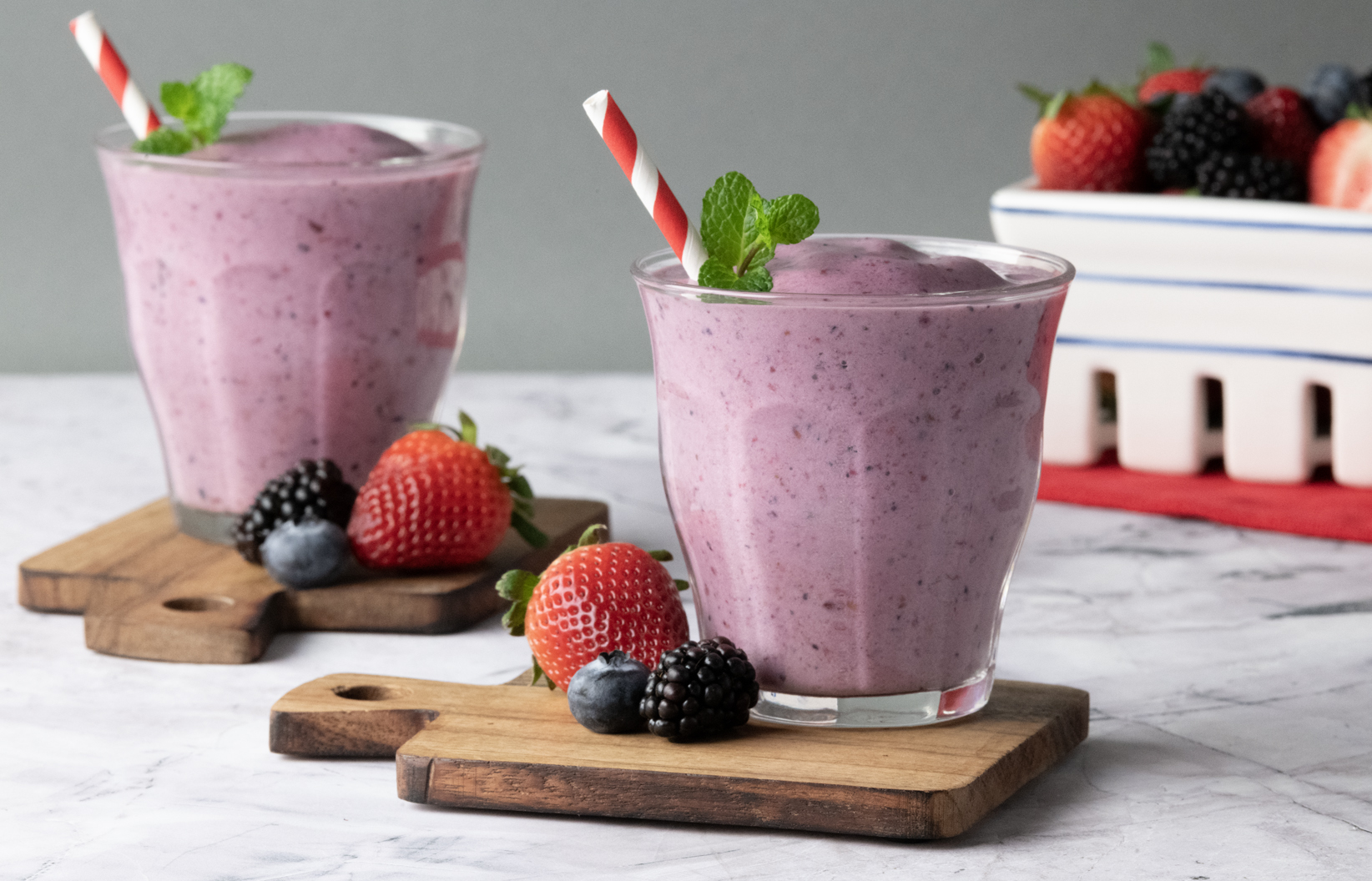 Mixed Berry Protein Smoothie