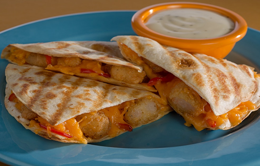 Crispy Fried Shrimp Quesadilla - Mission Foodservice