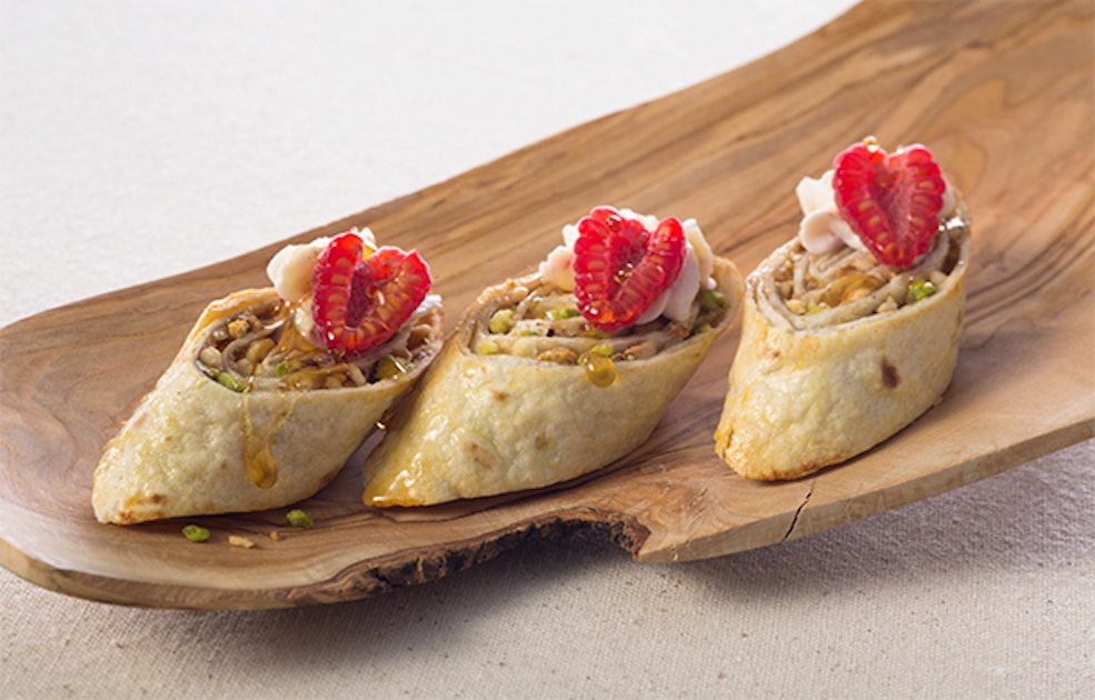 Baklava with Berry Mascarpone - Mission Foodservice