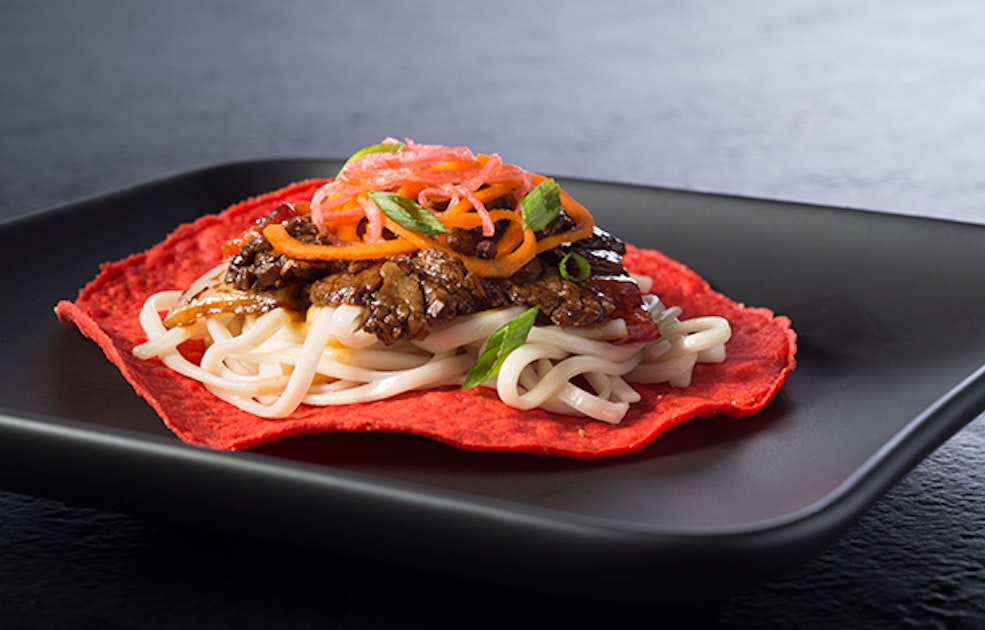Kung Pao Beef Tostada - Mission Foodservice