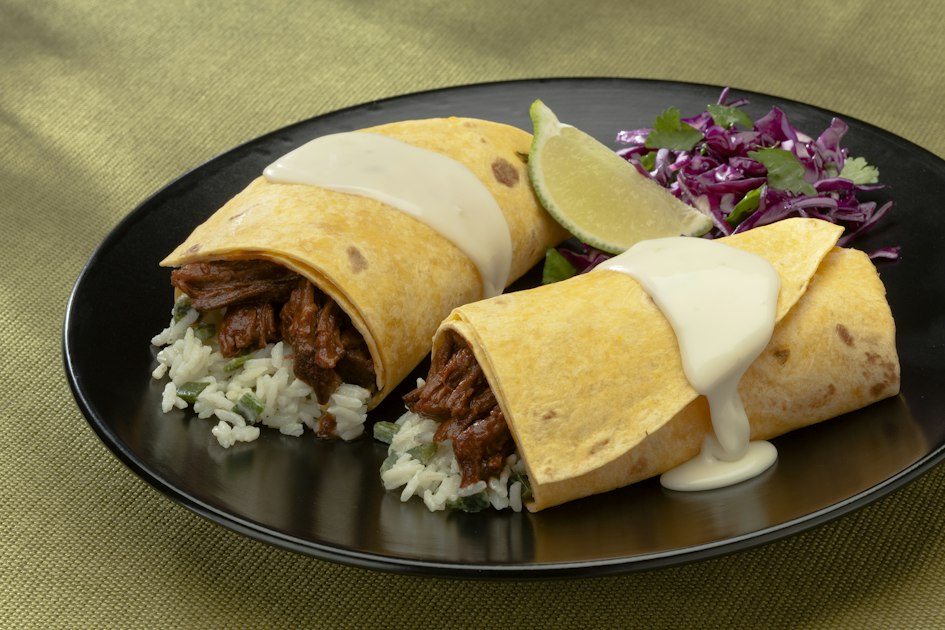 Ancho Chile Short Rib Burrito - Mission Foodservice