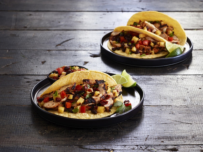 Charred Chicken Tacos with Pineapple Salsa - Mission Foodservice