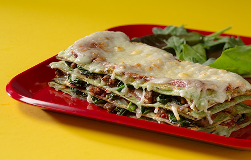 Turkey and Spinach Tortilla Lasagna - Mission Foodservice