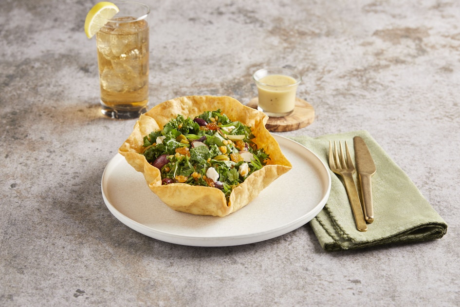 Feeling-Better Lentil Salad Tortilla Bowl - Mission Foodservice