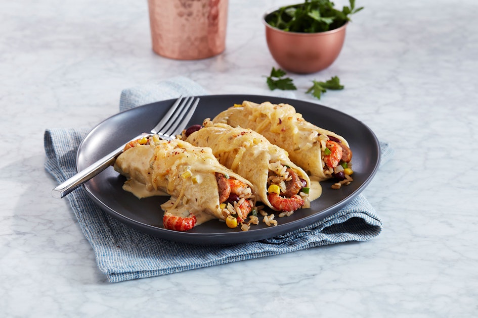 Cajun Crawfish Enchiladas - Mission Foodservice