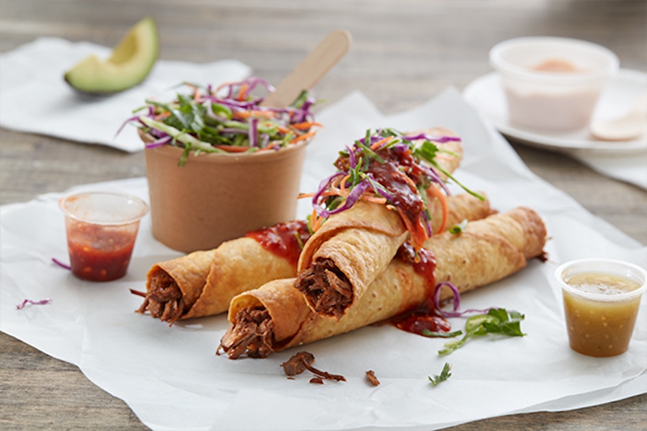 Street Food Taquitos with Purple Cabbage Slaw - Mission Foodservice