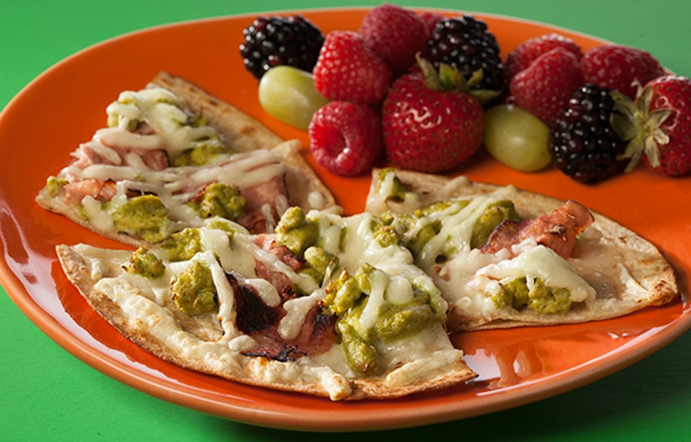 Green Eggs & Ham Breakfast Pizza - Mission Foodservice