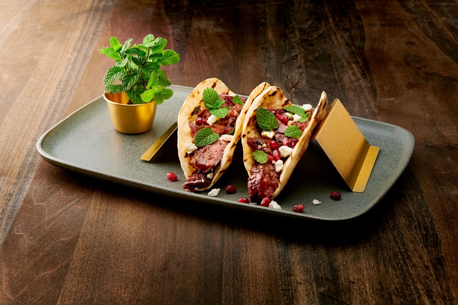 Spicy Pomegranate Molasses Steak Tacos - Mission Foodservice