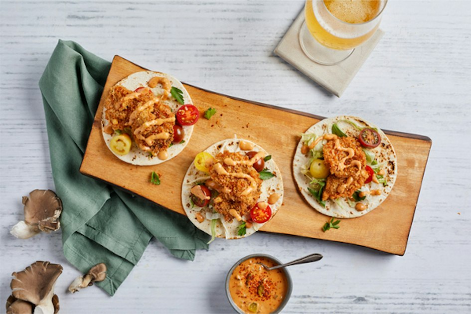Fried Mushroom Po’boy Tacos - Mission Foodservice