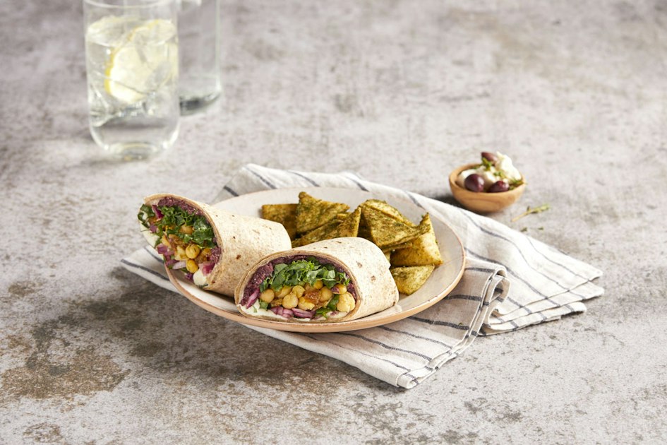 Mediterranean Chickpea Wrap - Mission Foodservice
