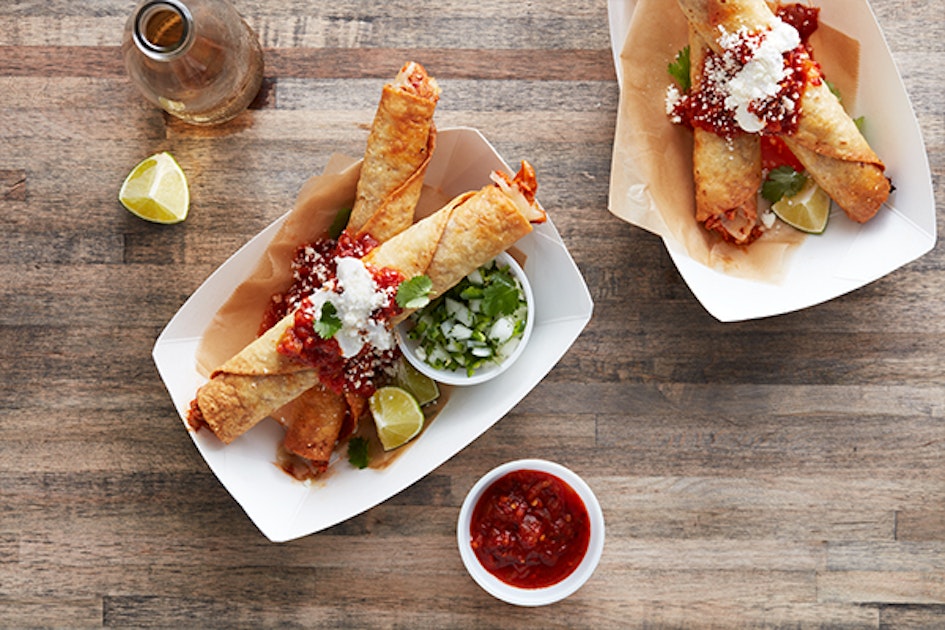Chipotle Chicken Taquito “Enchilada-style” - Mission Foodservice
